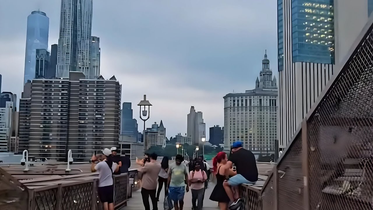 😱 You Won’t Believe What Brooklyn Bridge Looks Like After the Storm! 🌉 | 4K