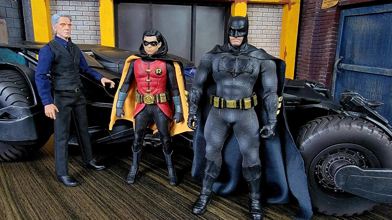 JazzInc Dioramas 1/12 scale Batman V Superman Batmobile