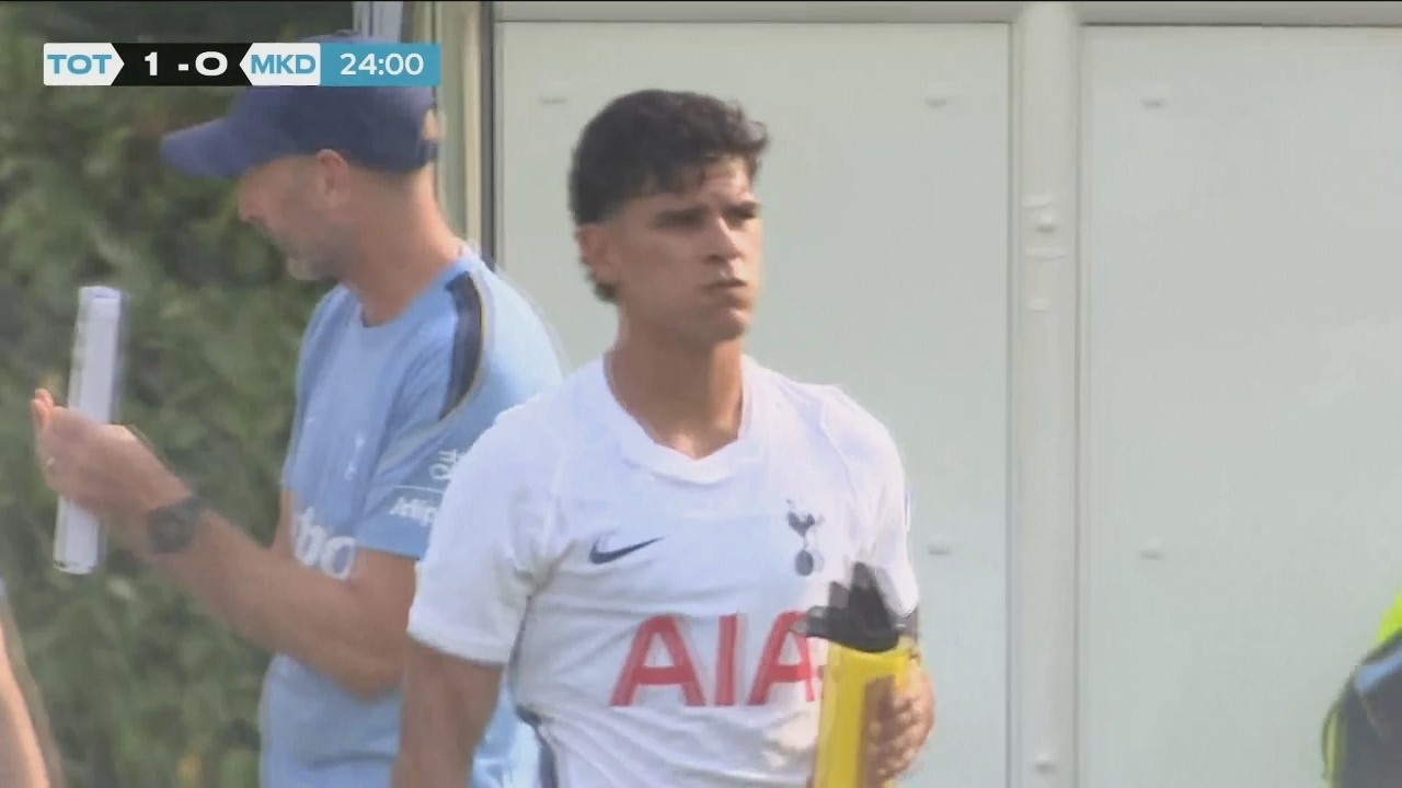 Mateus Fernandes Tottenham DEBUT vs MK Dons | 26/27