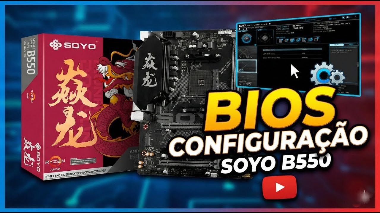 CONFIGURANDO A BIOS DA SOYO B550M MONARCH