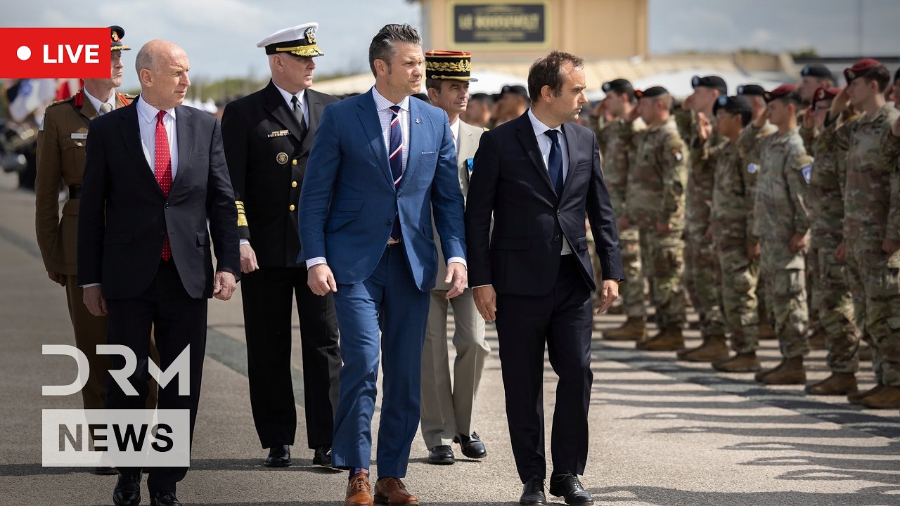 LIVE: French PM Lecornu, British Defence Minister Healey Attend D-Day Anniversary in Normandy | AC1G