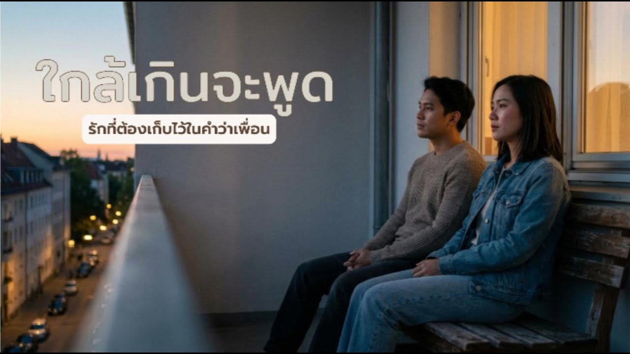 ใกล้เกินจะพูด | เพลงแอบรักเพื่อนที่พูดไม่ได้ | Thai Pop Ballad