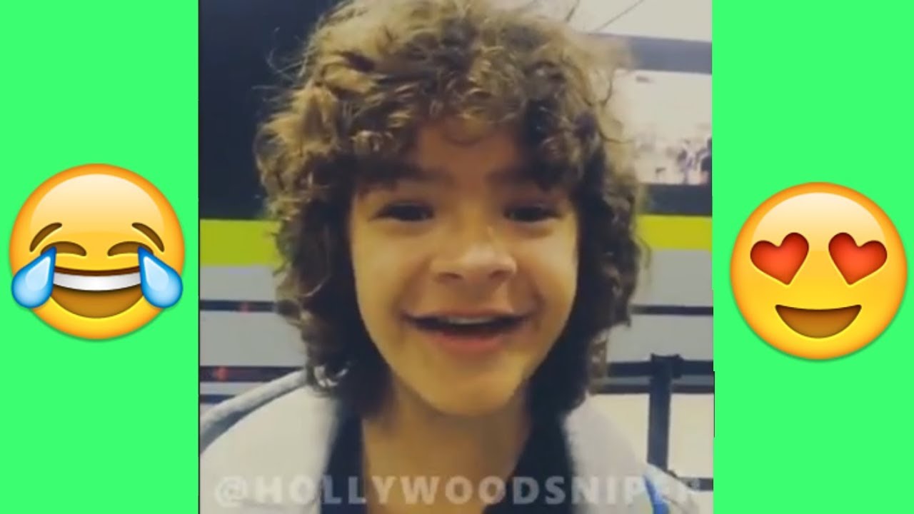 STRANGER THINGS : CAST FUNNY MOMENTS COMPILATION