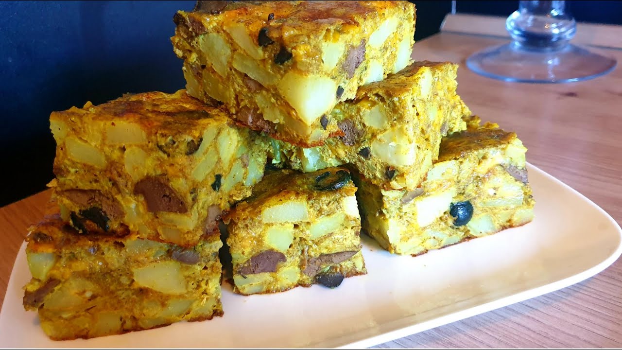 طاجين تونسي بالكبدة 🥘ولا اسرع وبنة اكيد👌😉