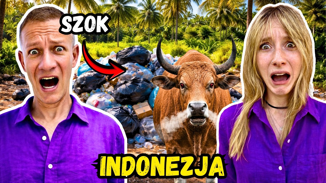 Indonezja: Gili Trawangan &ndash; Wysypisko śmieci w środku raju&hellip; pogoniły nas krowy