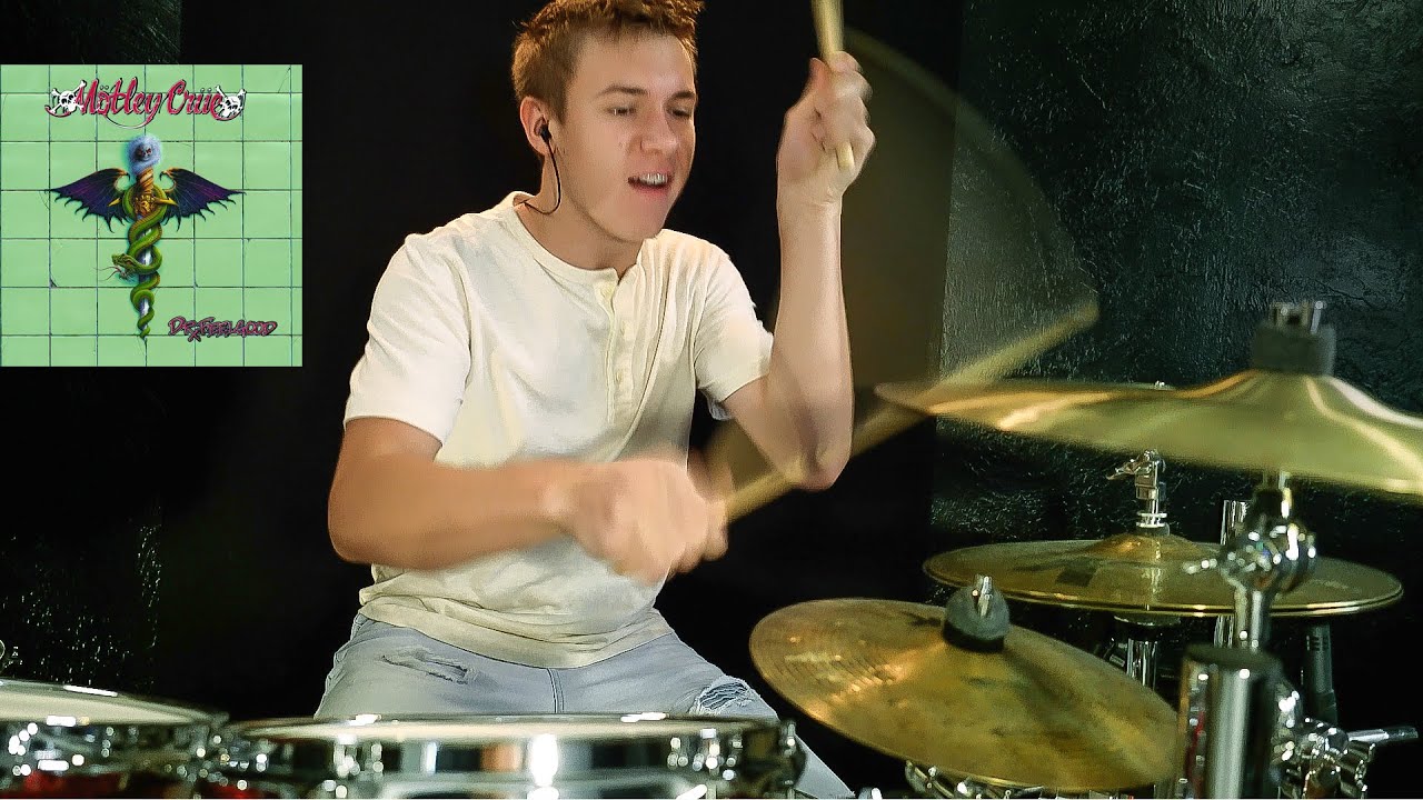 Mötley Crüe - Dr. Feelgood (Drum Cover) Avery Drummer