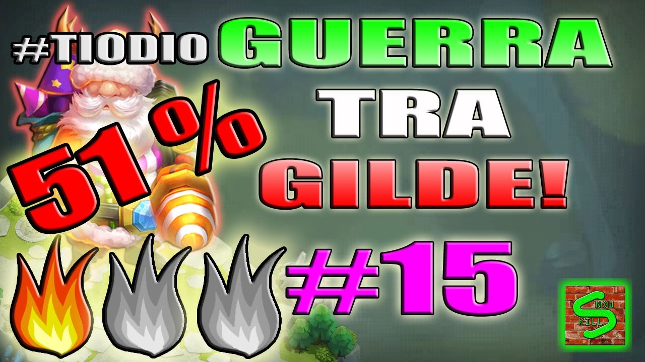 WAR TRA SKILLATE E SFIGATE! Castle Clash ITA - Scontro Di Regni
