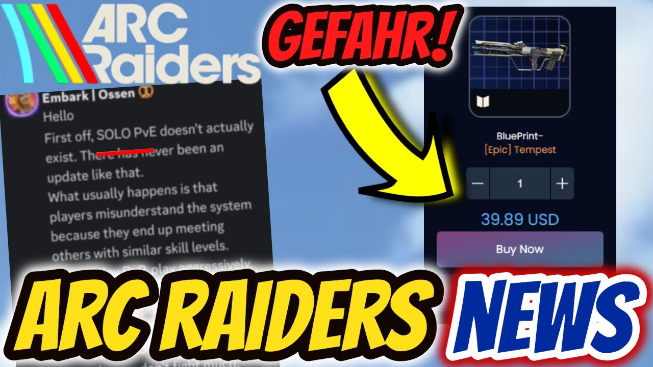 ARC Raiders NEWS - Bann-Gefahr durch Trading + Matchmaking & Expeditions-Infos