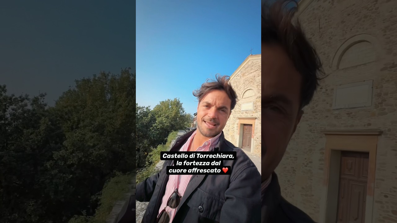 Castello di Torrechiara, la fortezza dal cuore affrescato ❤️ #curiosit&agrave; #parma #viaggiare #storia