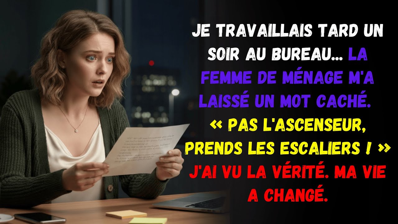 Prends les escaliers
