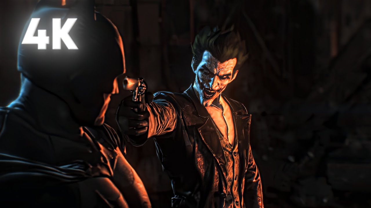 Набор сцен Джокера 4K | Batman Arkham Origins | Arkham Games