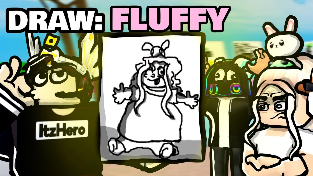 We Got BANNED For Our ROBLOX ART..? (Draw Me)