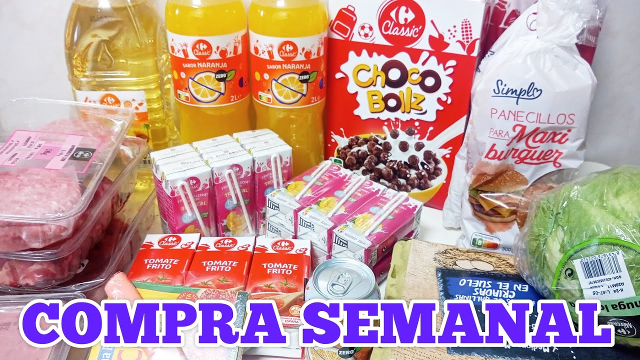 COMPRA SEMANAL CARREFOUR CON PRECIOS Y EN PRIMARK