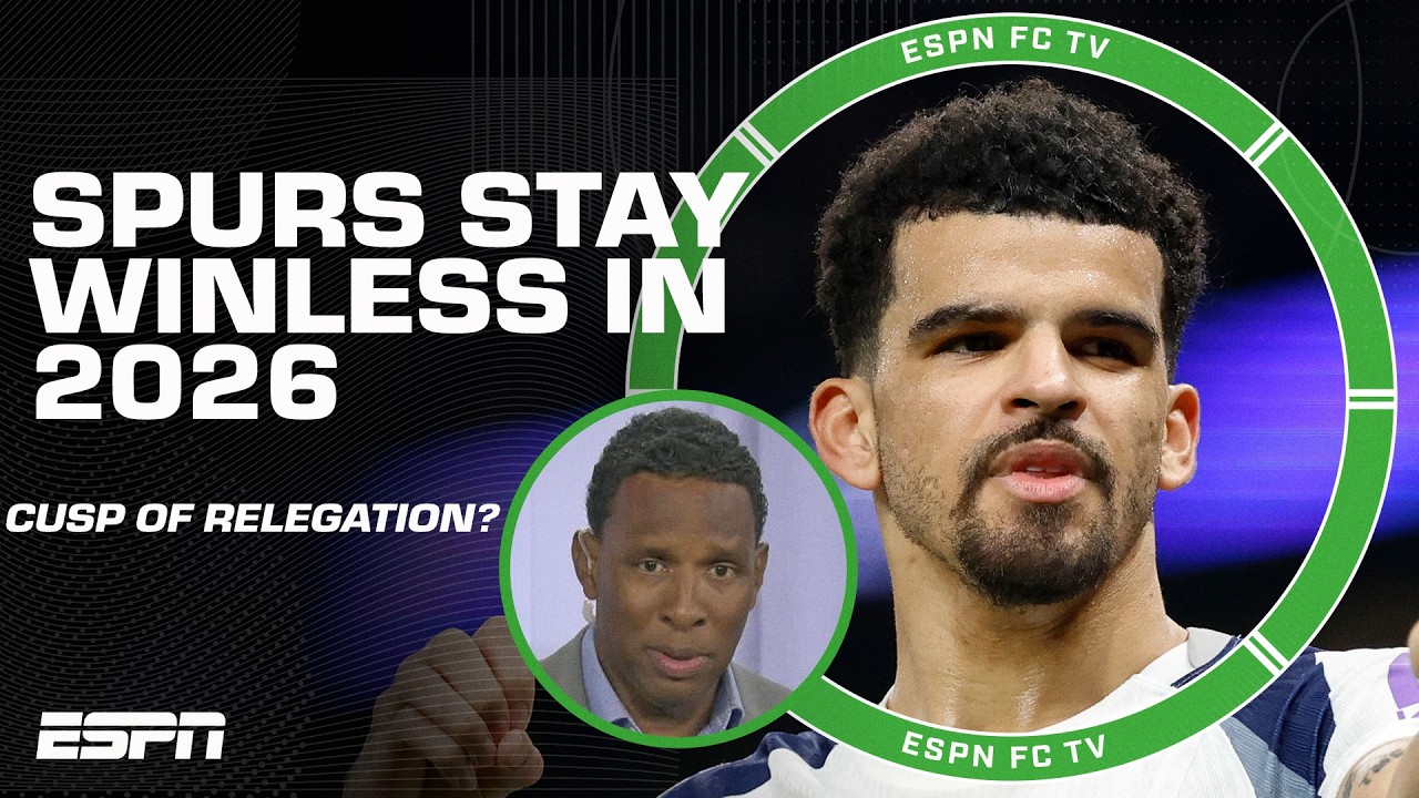Shaka Hislop on the Spurs facing relegation: ‘Nothing has seemed to CLICK’ | ESPN FC