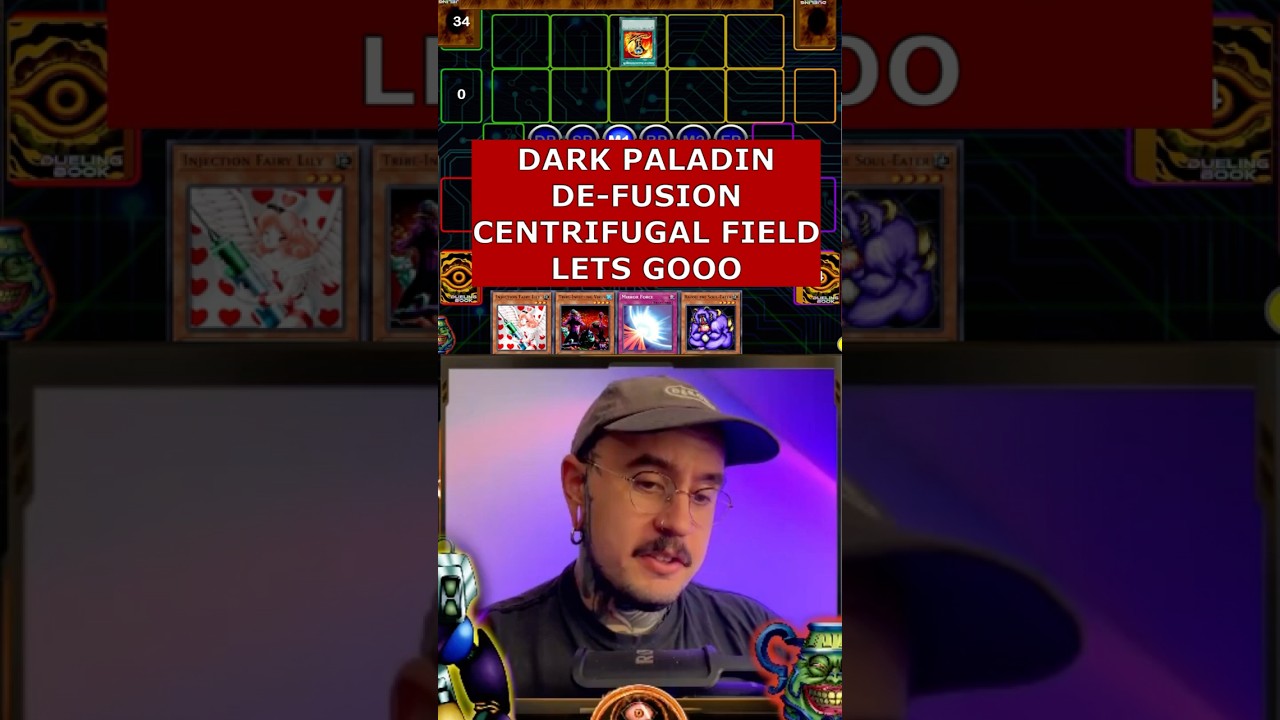 The spiciest Dark Paladin deck ever  #yugioh #yugiohcommunity #goatformat #konami #letsplay #cards