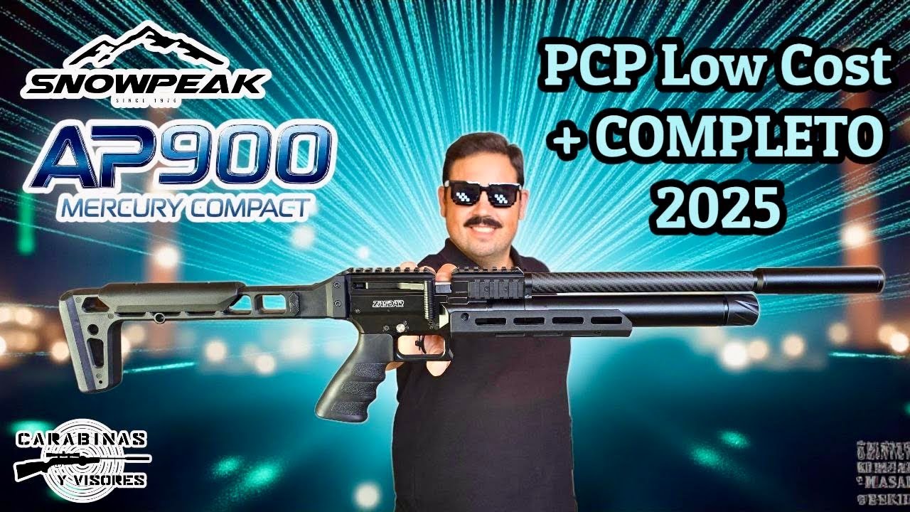 Novedad #snowpeak AP900 Mercury Compact #pcp #carabina 