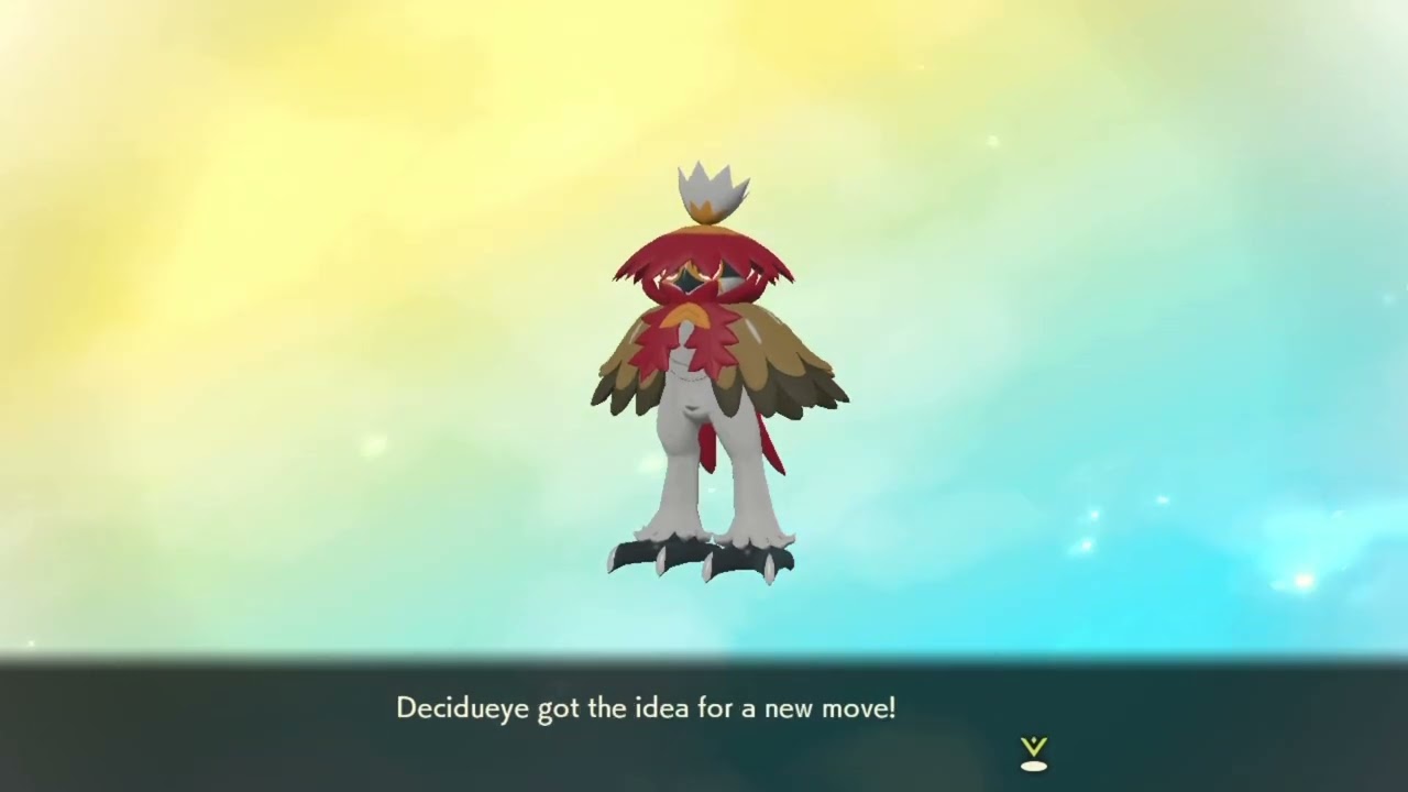 [SPOILERS&hellip;kinda] Hisuian Decidueye showcase