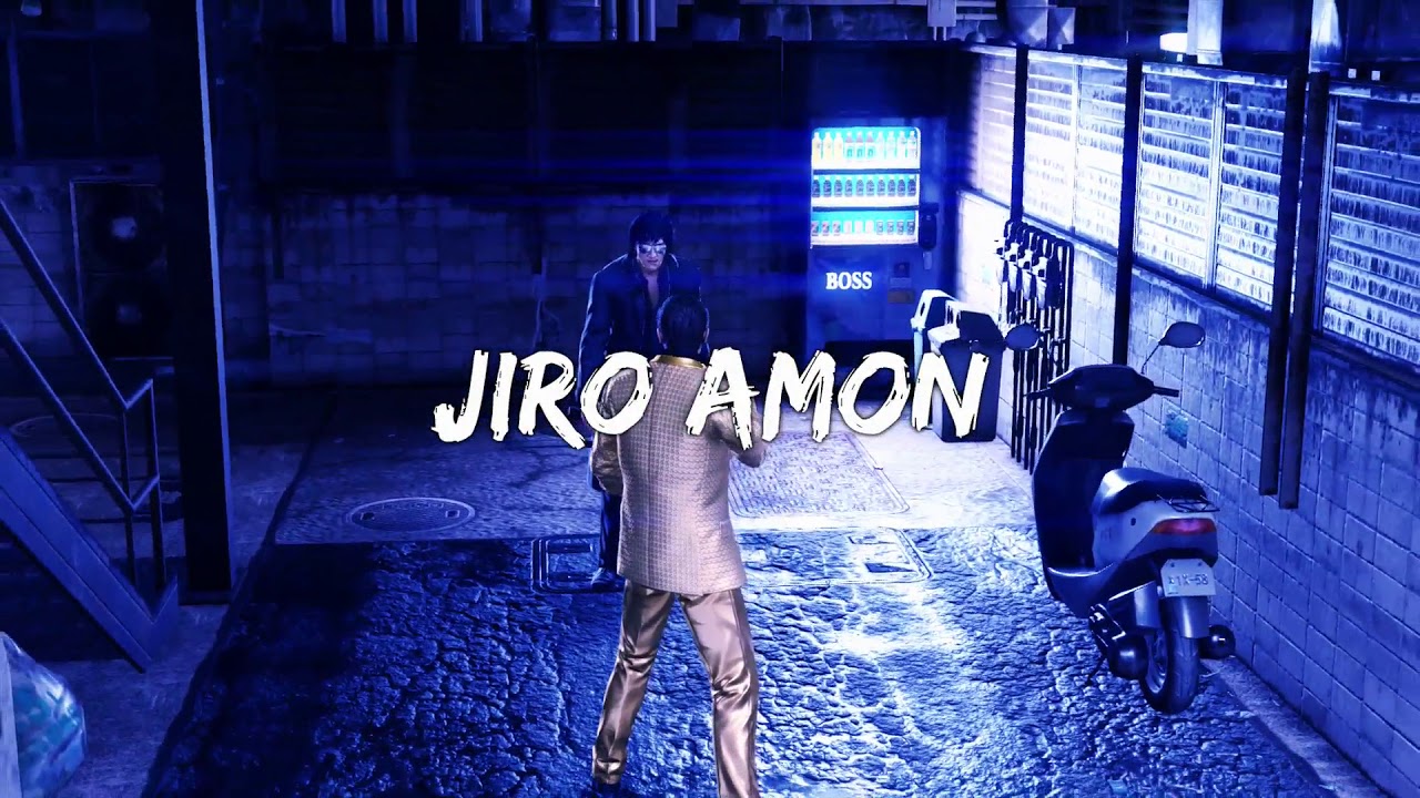 Yakuza Kiwami 2 - Jiro Amon - nO Damage x3, No equipment, Weapons (menu) no extreme (3 versions)hard