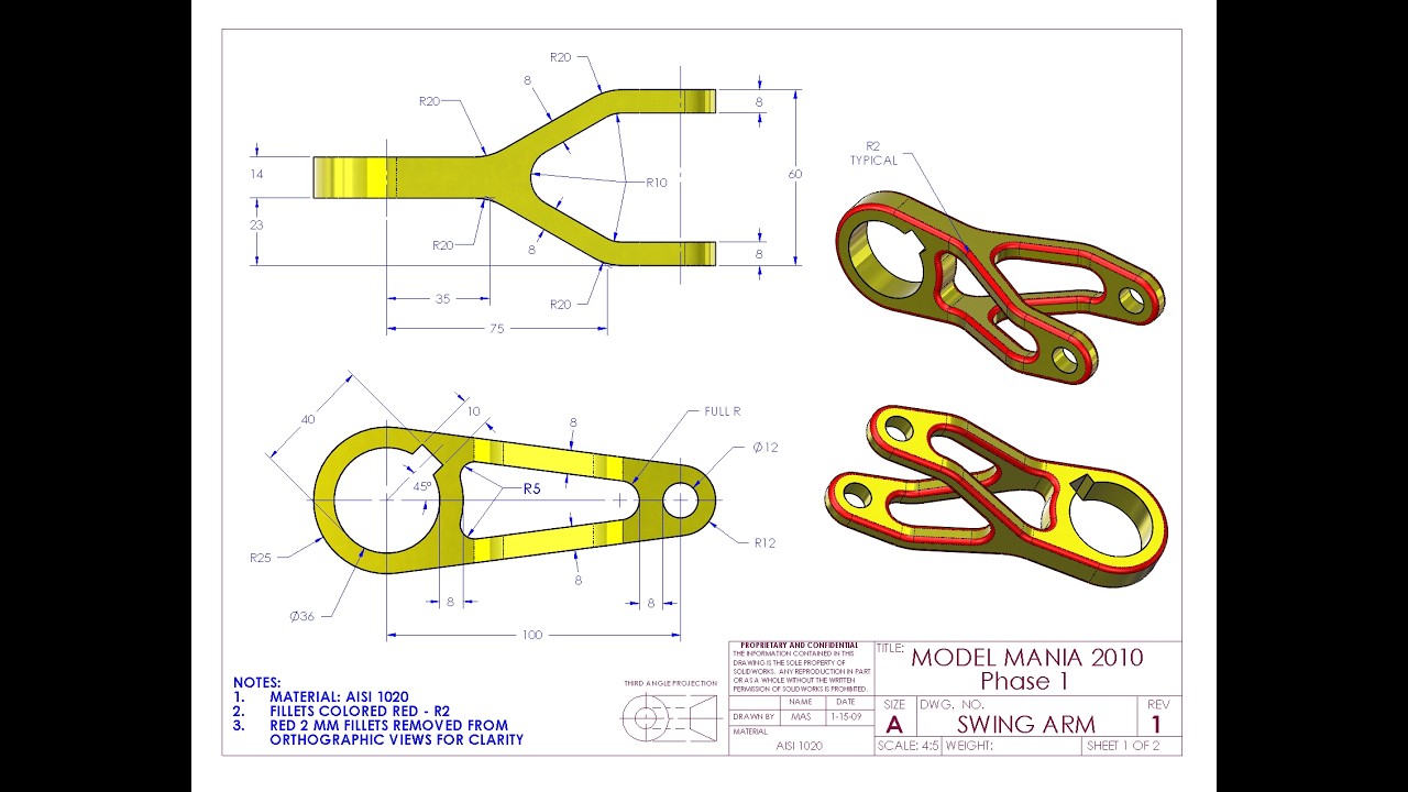 SolidWorks ModelMania 2010 بالدارجة