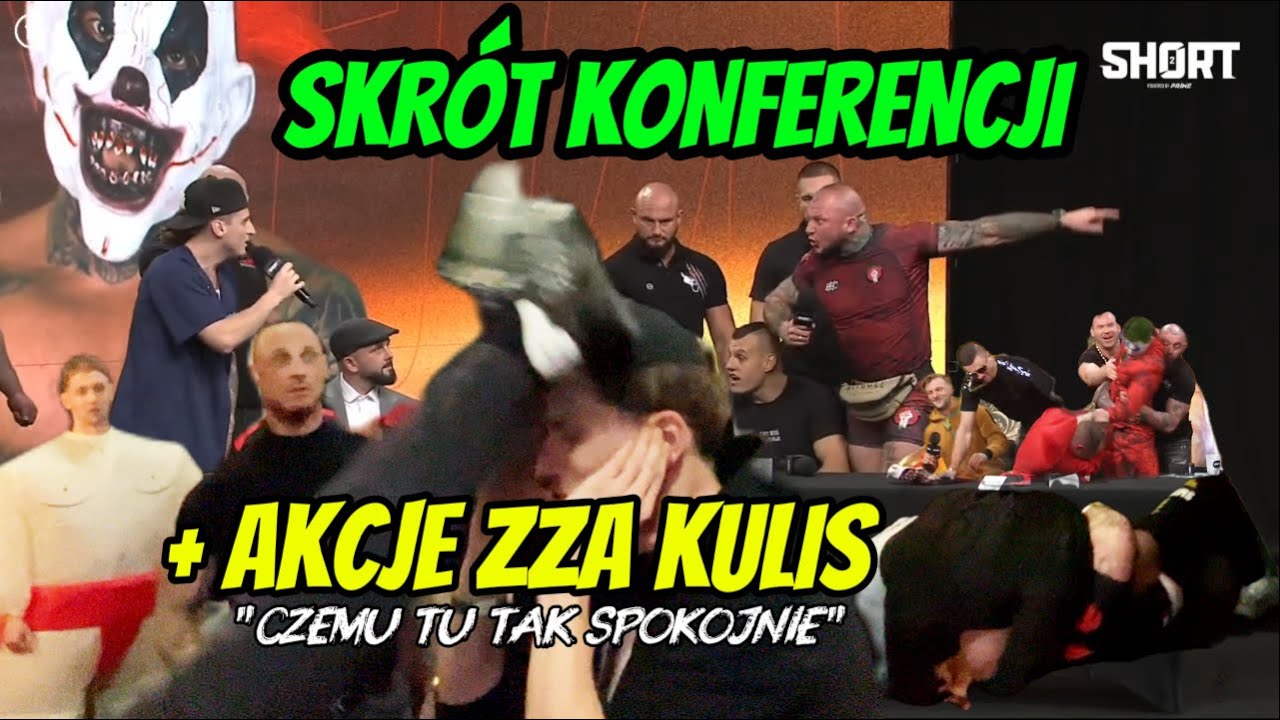 SKR&Oacute;T KONFERENCJI SHORT PRIME MMA 2 + AKCJE ZZA KULIS (PRIME, SHOW, MEDIAROOM, BACKSTAGE)
