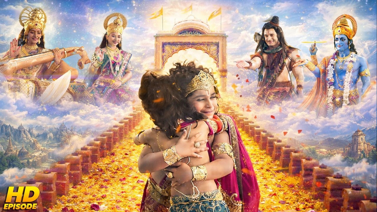 #fullepisode | प्रथम मिलन राम हनुमान 😍| अपना आँशु नहीं रोक पा रहे बाल हनुमान | #hanuman #ram