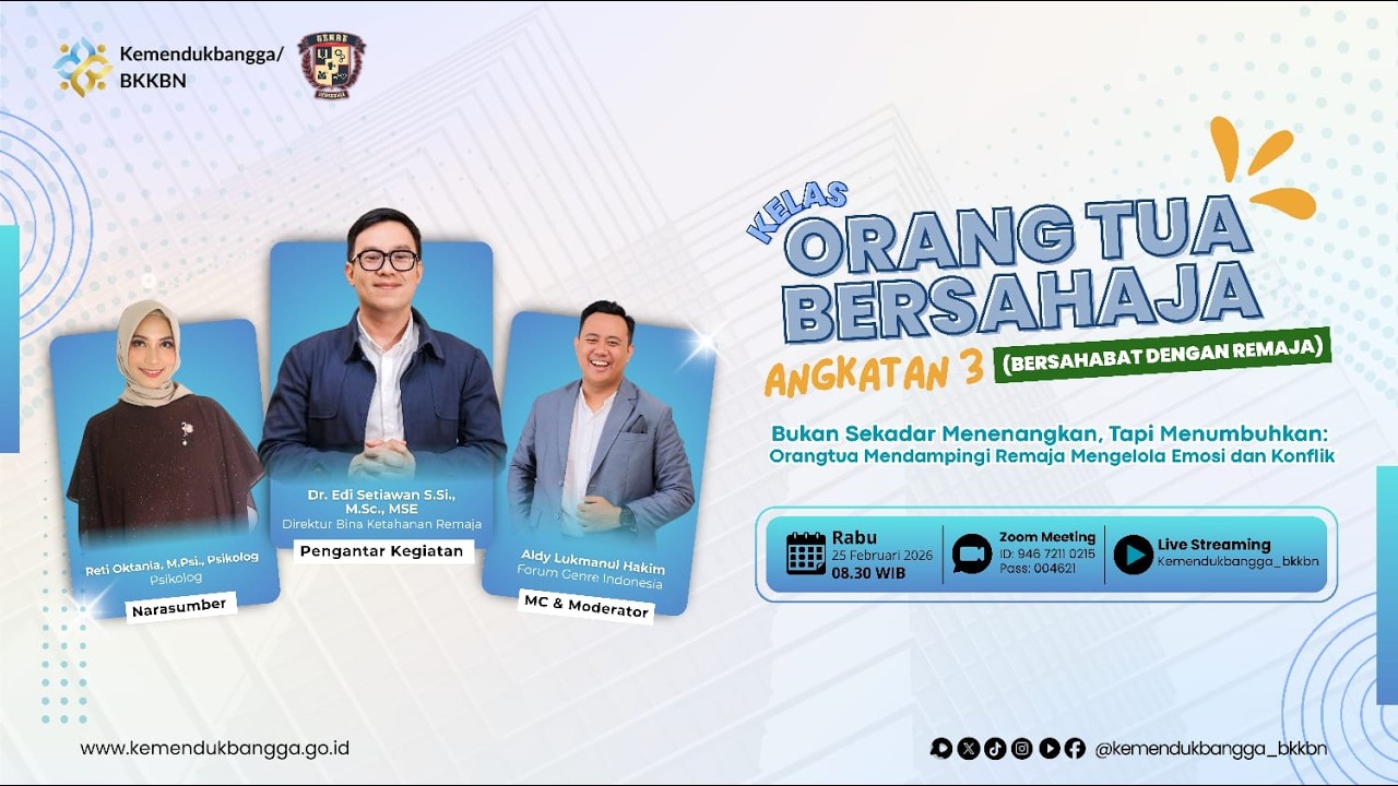 Kelas Orang Tua Bersahaja Angkatan 3