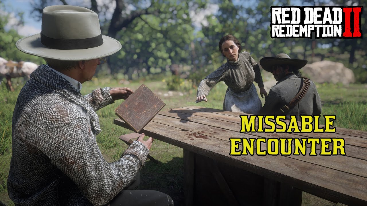 RDR2 Эдит Даунс посещает лагерь, чтобы выплатить долг | Пропускаемая встреча Red Dead Redemption 2
