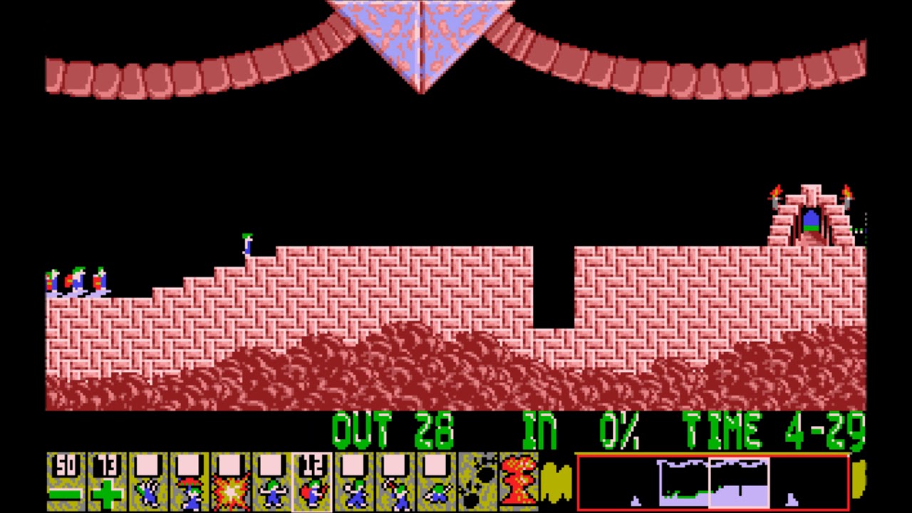 Lemmings (1993) - Fun Levels Longplay - [PC; DOS] (CD-ROM Version)