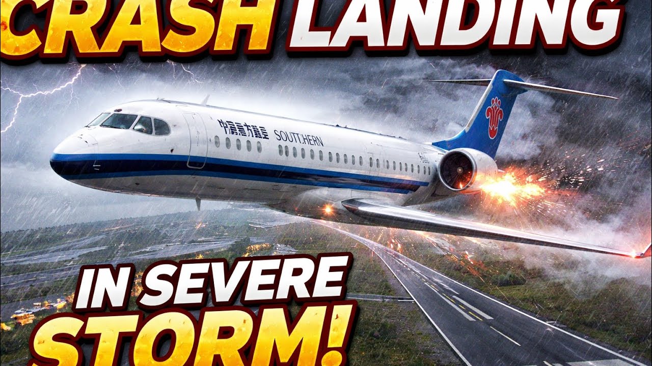 CHINA SOUTHERN AIRLINES🇨🇳| ATLANTA HARTSFIELD AIRPORT TO  GEORGIA REGL .  AIRPORT | BAD WEATHER | 