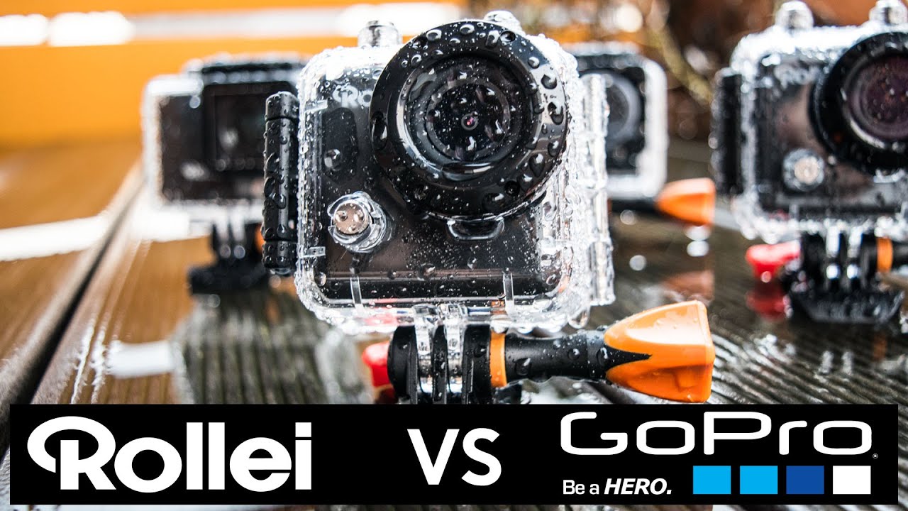 Rollei Actioncam 300, 400, 410, 420 vs. GoPro Hero 4 Black Edition | Ach du Schreck