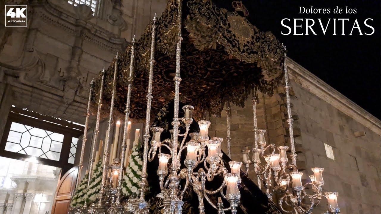 Dolores de los Servitas entrando en Catedral | Cádiz 2024 [4K MULTICÁMARA]