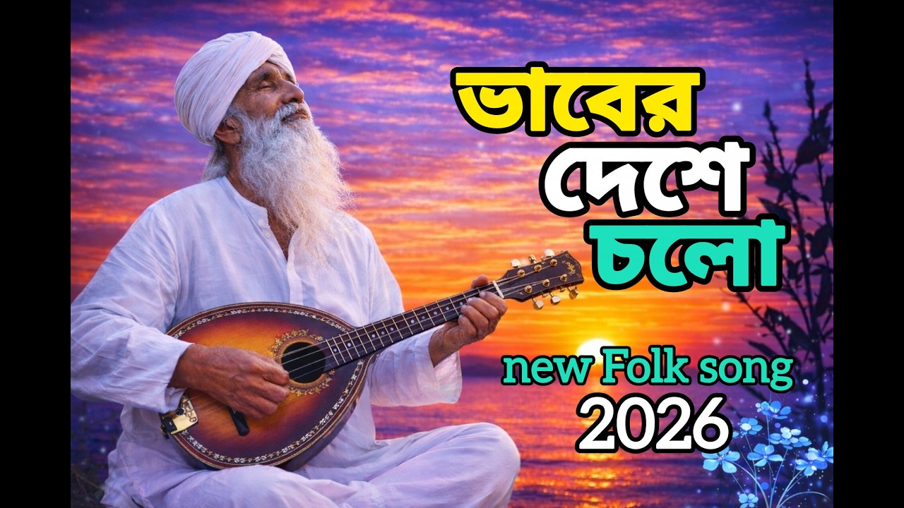 ভাবের দেশে চলো  | বাংলা ফোক গান | vaber deshe cholo new Bangla folk song 2026| Ferari sajol