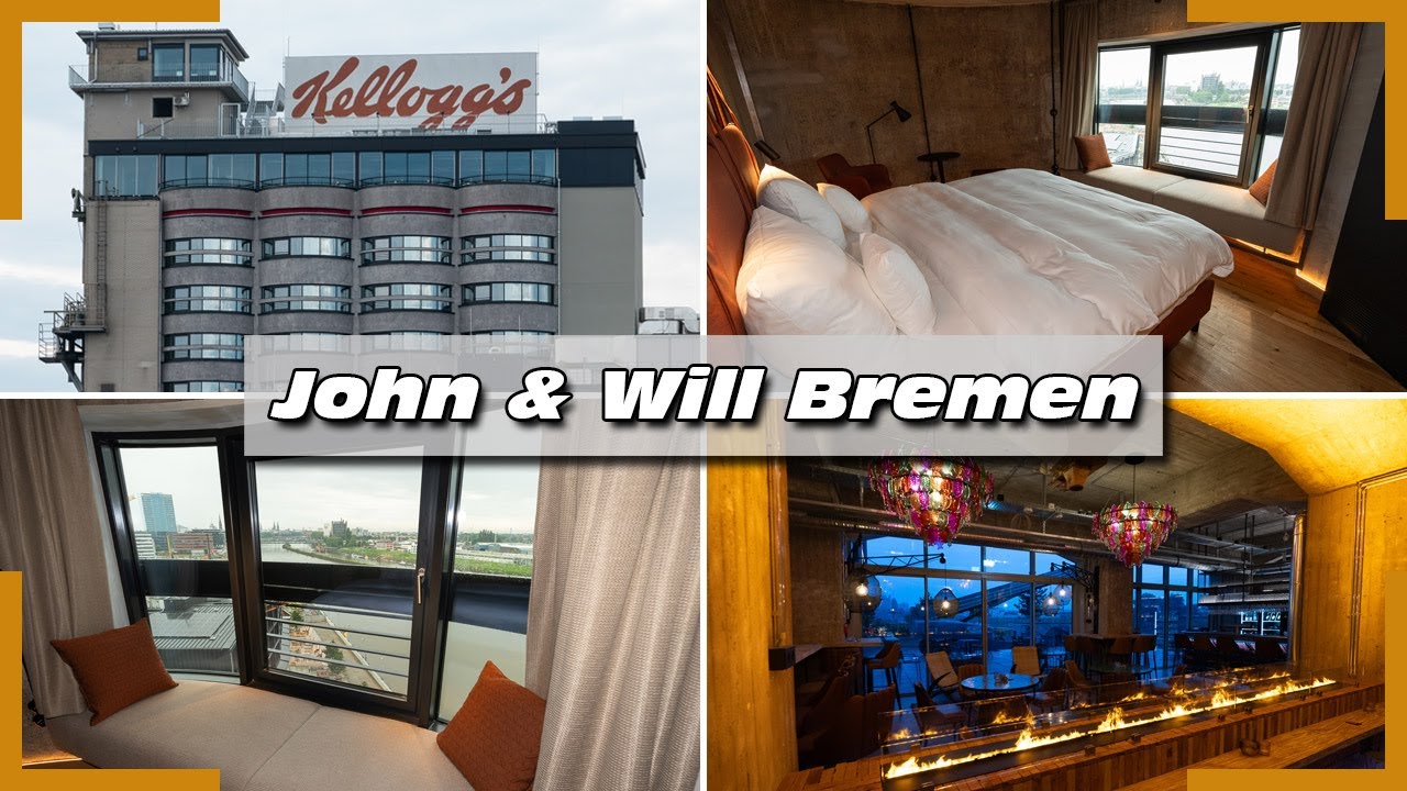 Schlafen im Kellogg´s Silo Hotel | John & Will Bremen | Hoteltour | Zimmer Grode Stuuv | 4K