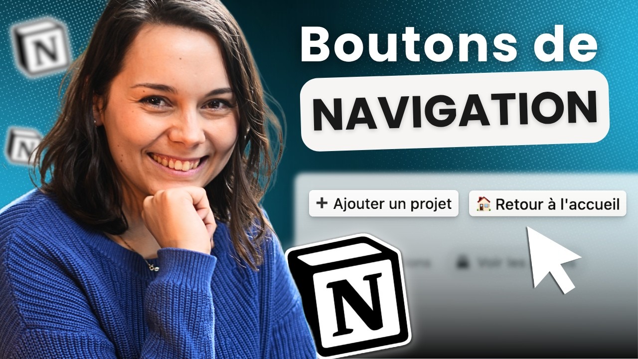 Astuce Notion facile : Les boutons de navigation dans ses bases de données