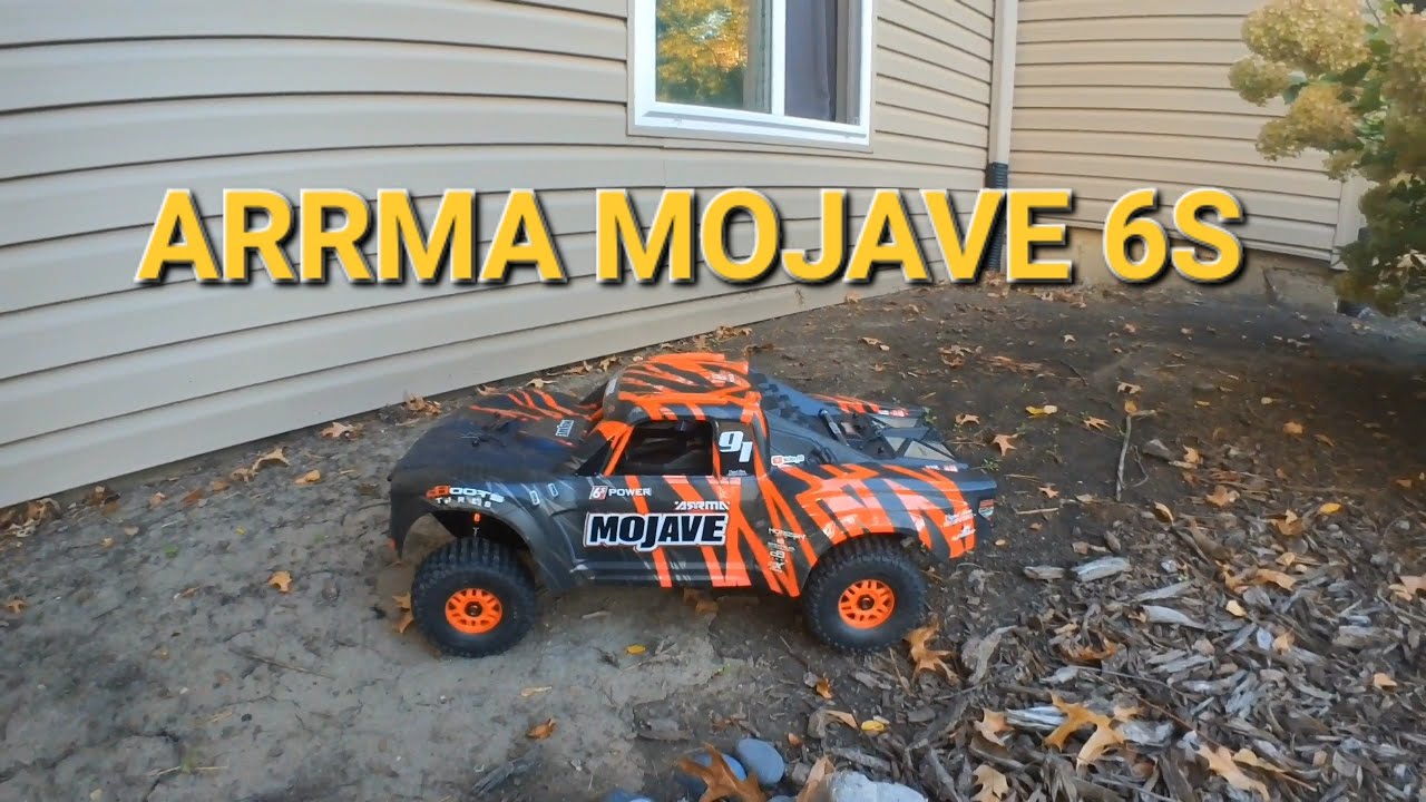 Arrma Mojave 6s First Drive, Speed Test On and Off Road. Big and Fast Desert Racer!