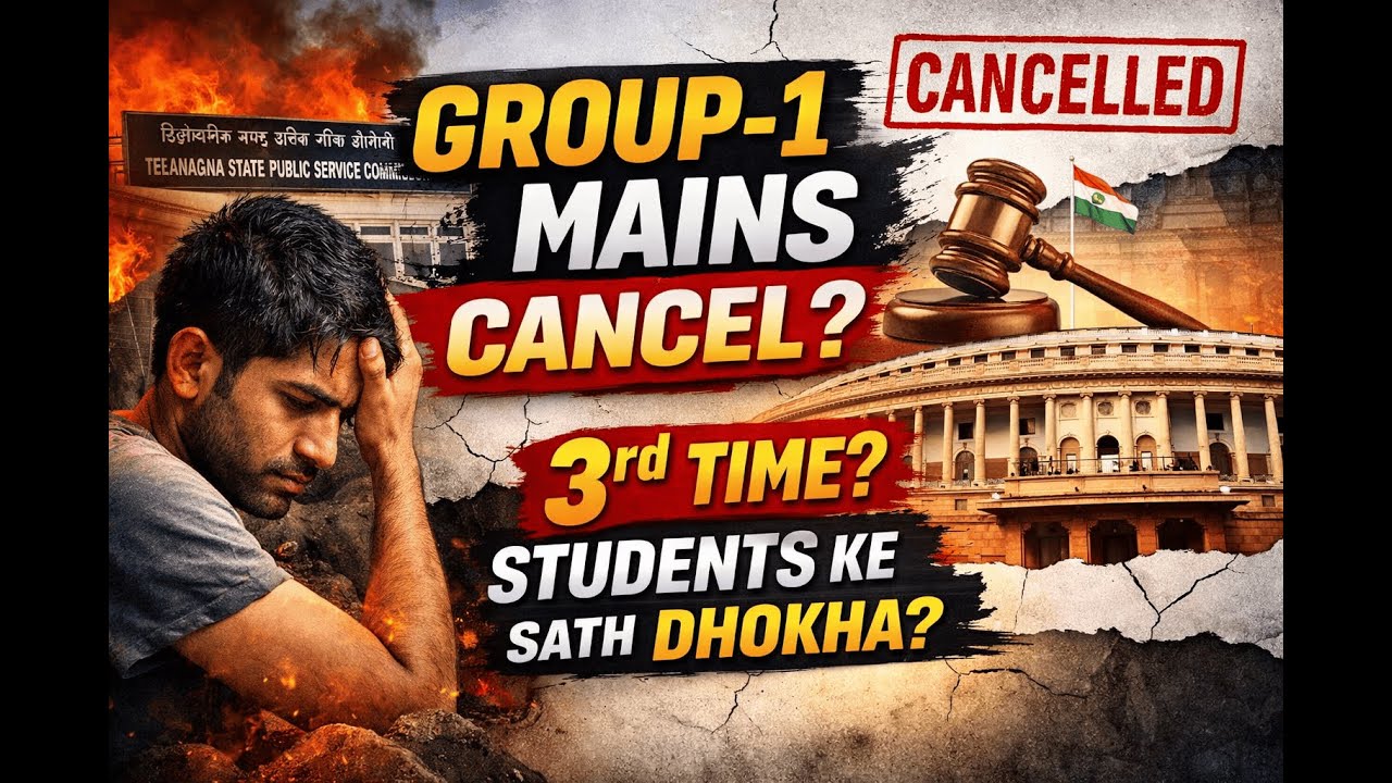 TGPSC Group-1: Exam Cancellations, GO 29, and the Court Battle Explained #tgpsc #group1 #tspsc