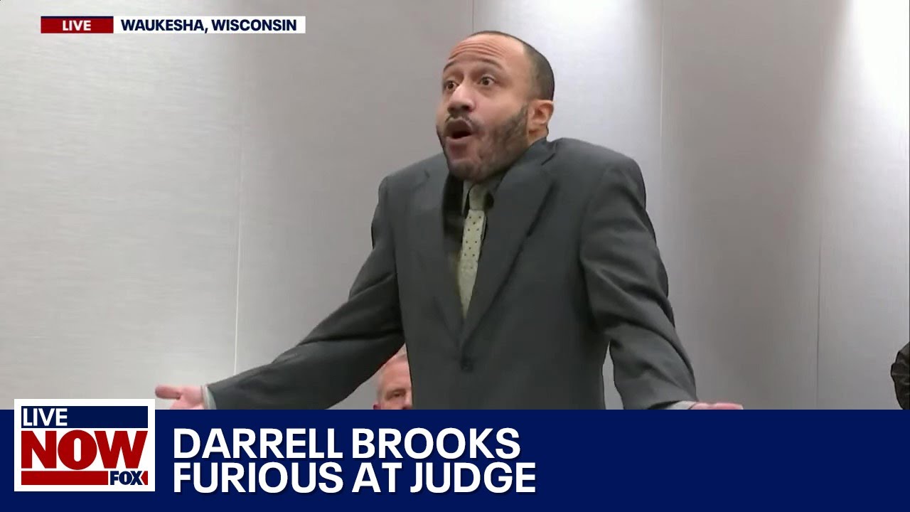 Darrell Brooks RAGES at judge for pulling 'fast maneuvers' | LiveNOW from FOX