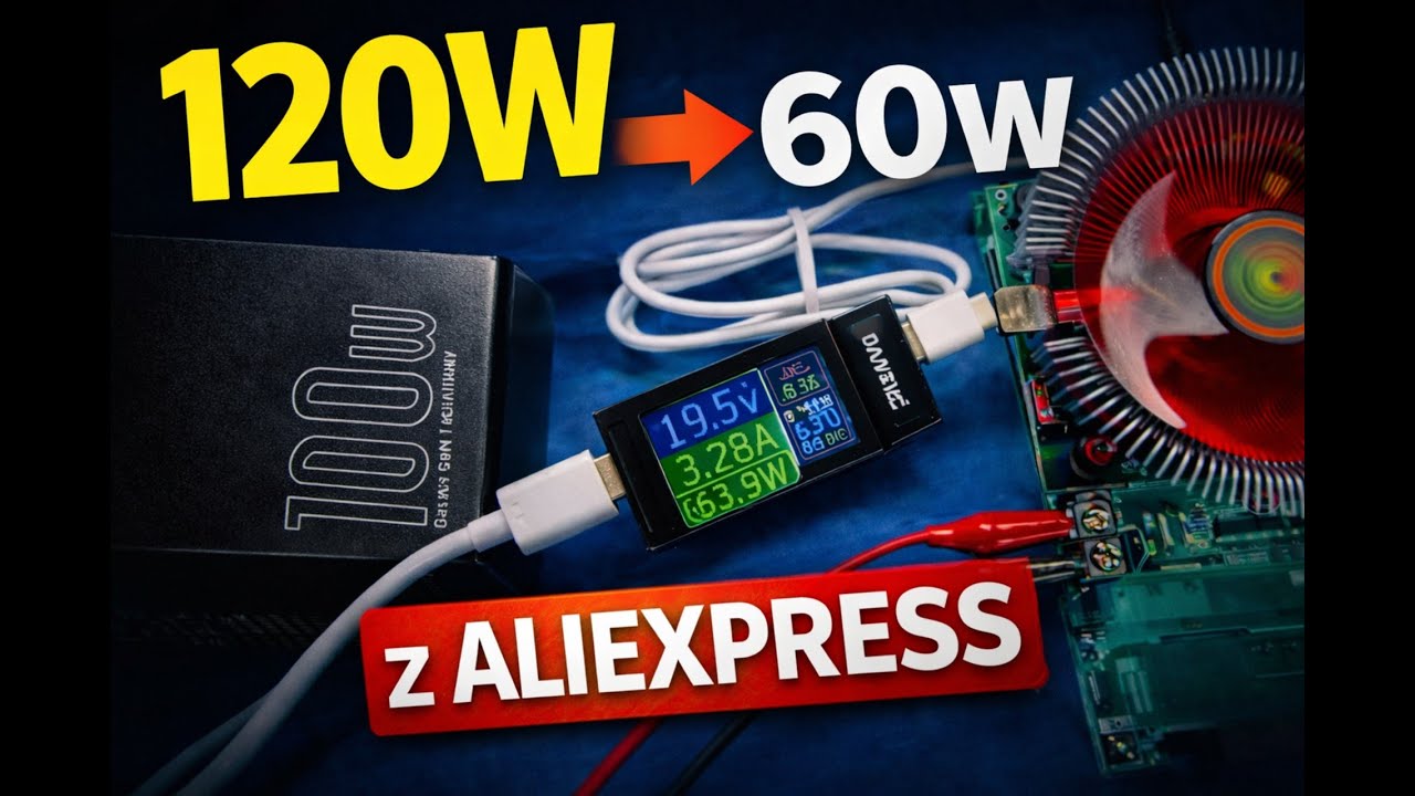 Kabel &bdquo;120W / 240W&rdquo; z AliExpress? Sprawdziłem &mdash; prawda jest brutalna Seria USB-C Bez Litości!