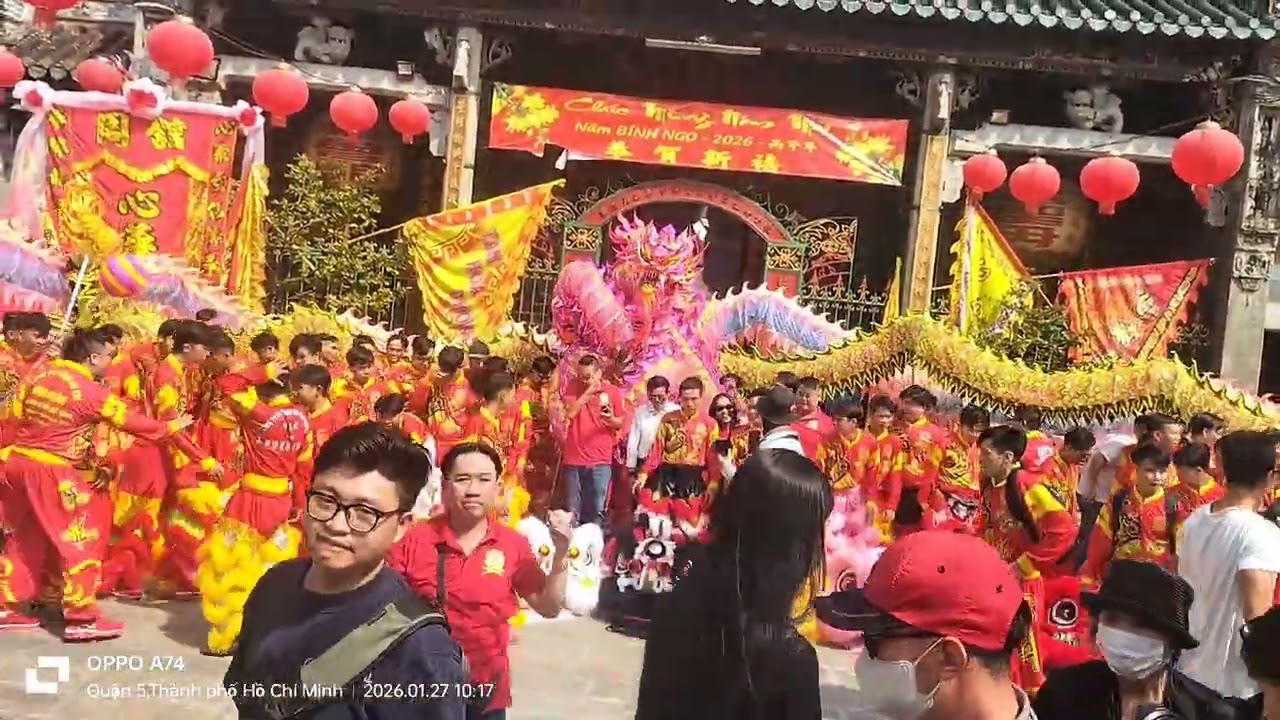 Khai Quang Điểm Nhãn Lân Sư Rồng TÂM HOA ĐƯỜNG ngày 27/01/2026