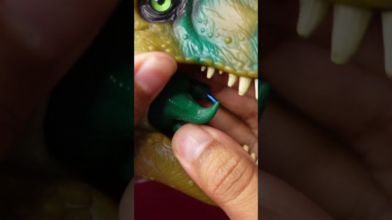 ASMR 🦖 Jurassic Park BULL T-REXs 🦖 (KENNER & HASBRO 😳)