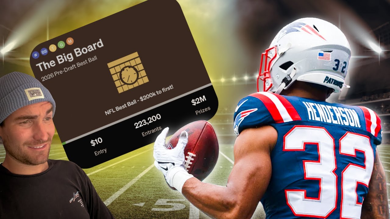 Amazing NFL Big Board Draft (slappy edition)
