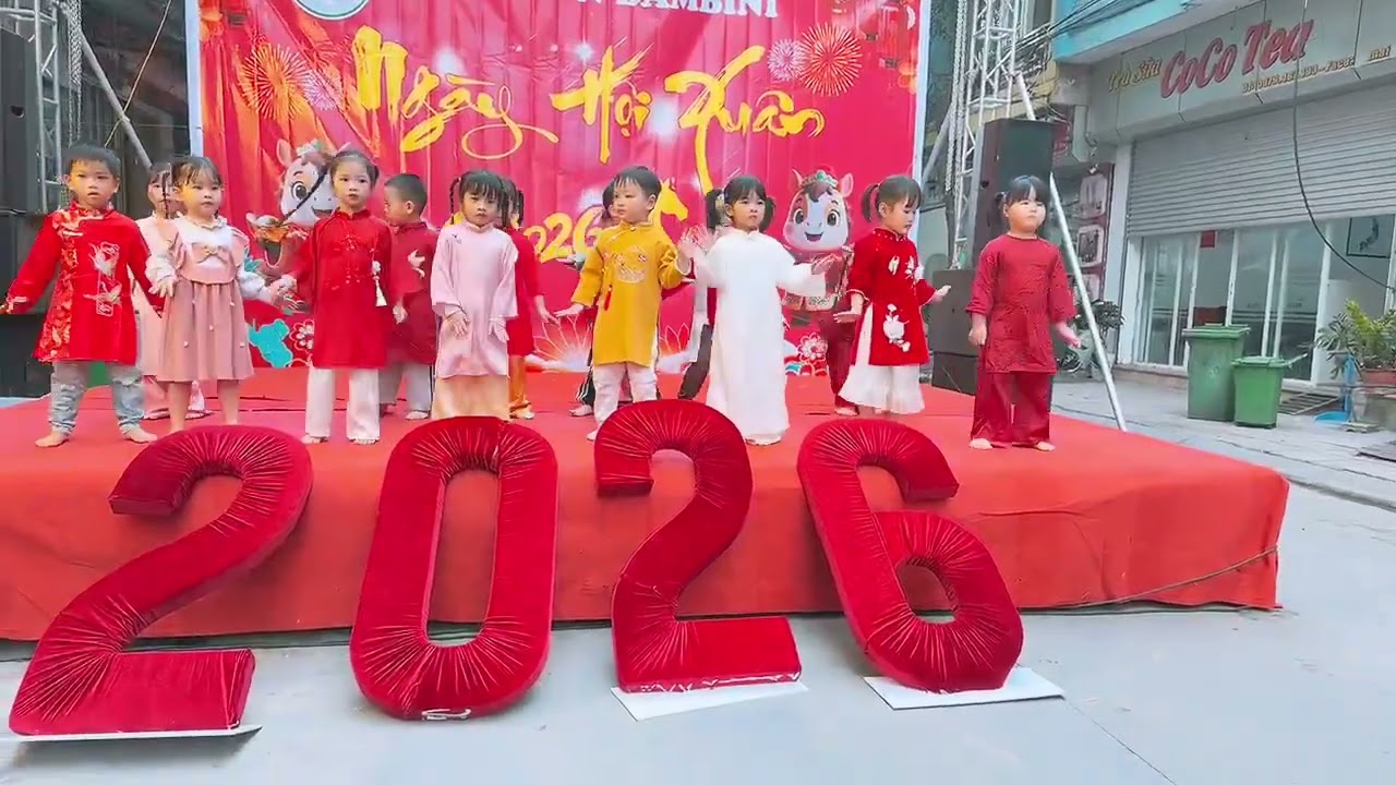 Đoản xuân ca múa - minh anh bambini 2026