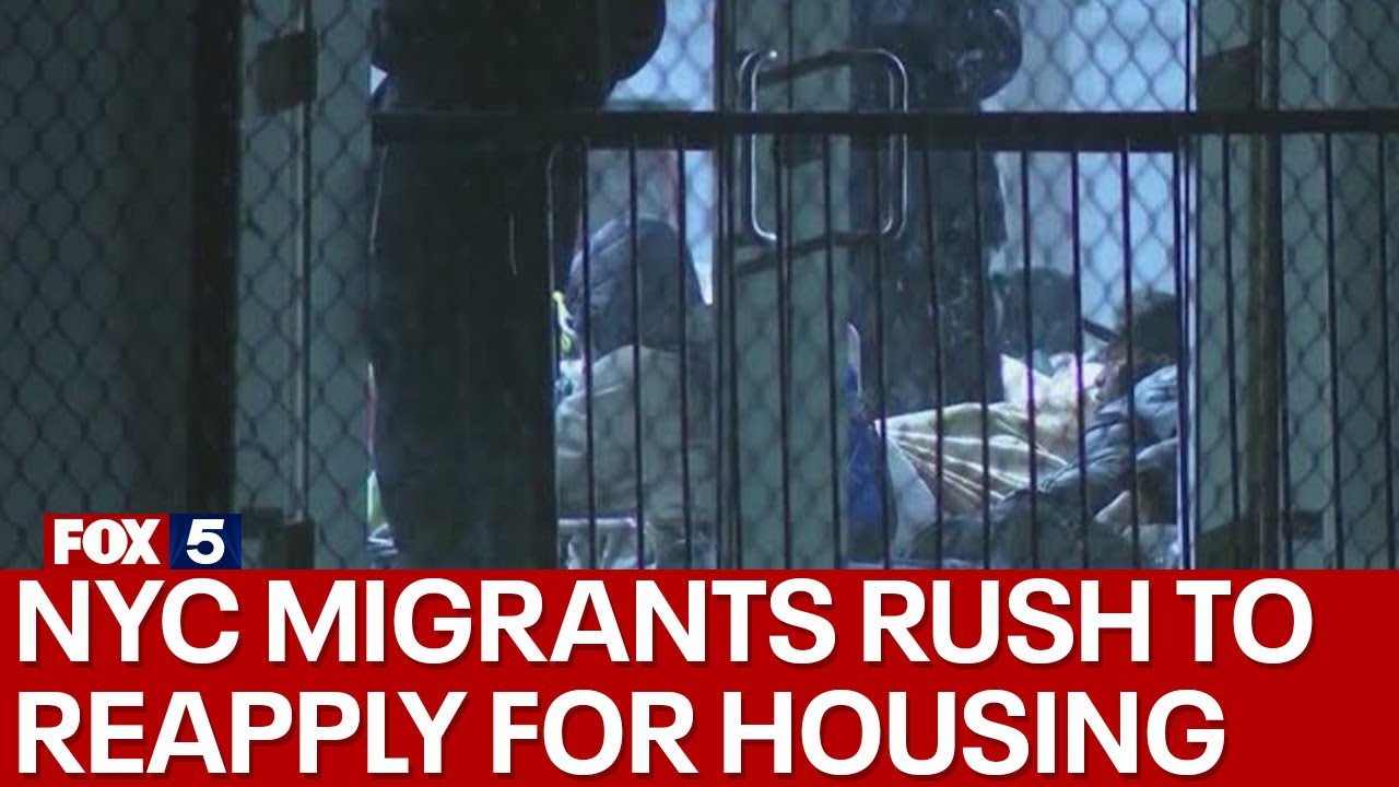 NYC migrants rush to reapply for city housing