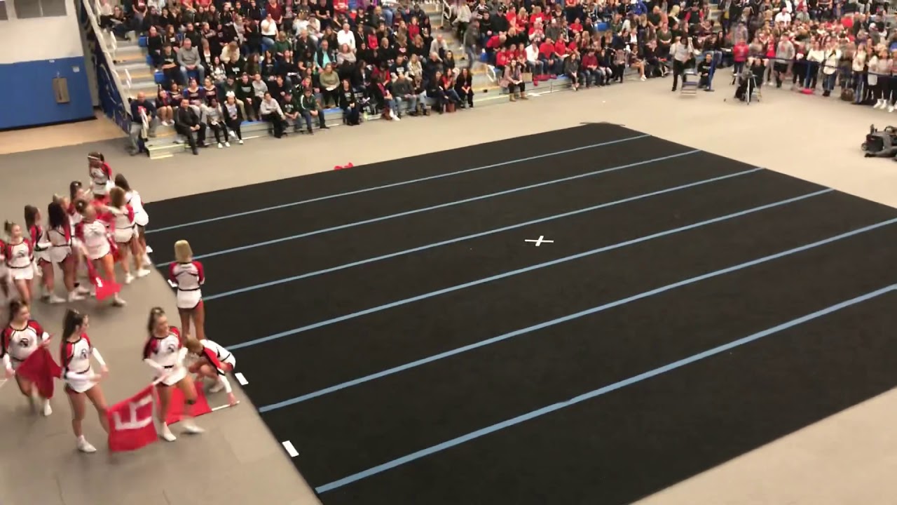 Bridgewater-Raynham Regional High School Cheerleading - Fall states 2019