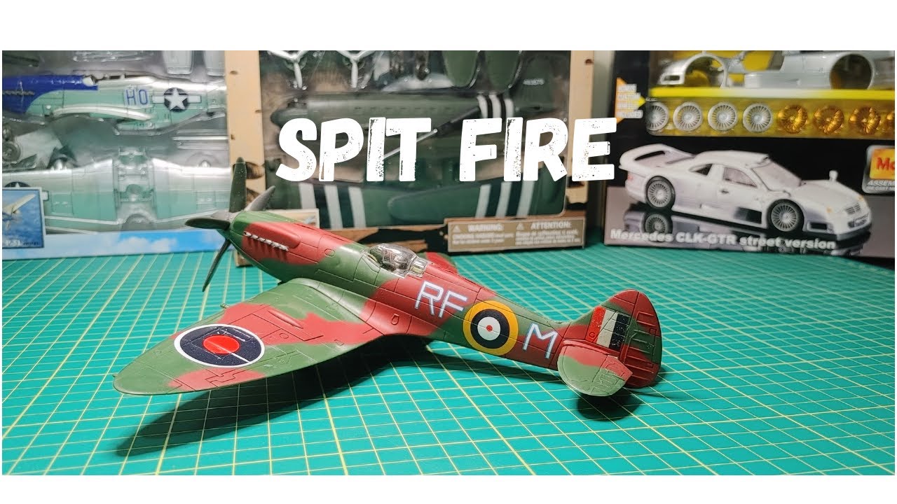 Spit Fire | 1/48 Scale Pilot Model Kit