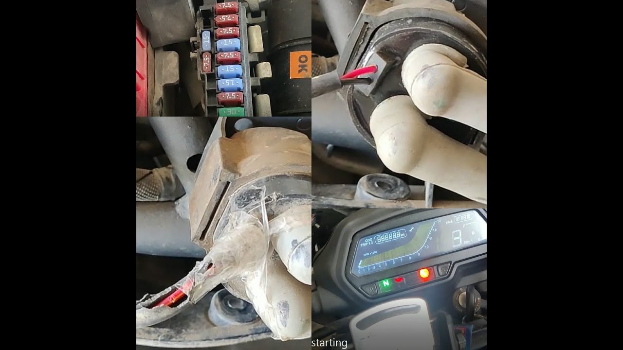 Dominar 400 start-up issue | Dominar Starter Relay Change
