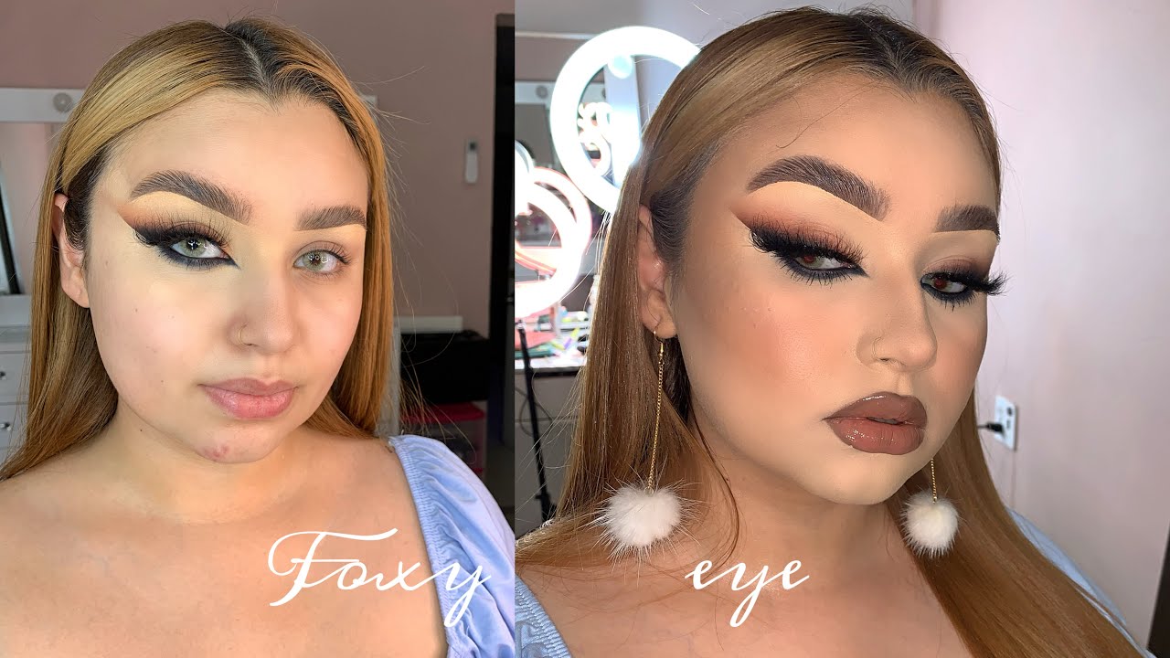 FOXY EYE MAKEUP, pasó a paso súper fácil de hacer