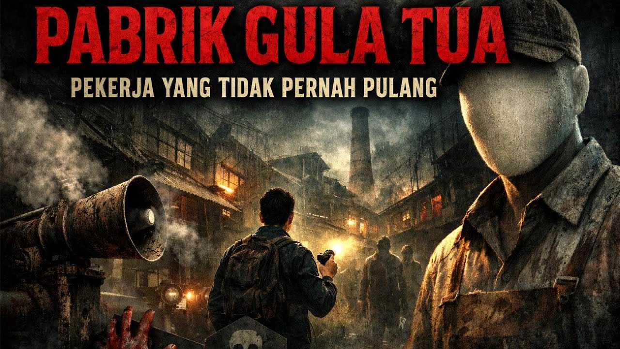 Pabrik Gula Tua: Pekerja yang Tidak Pernah Pulang | Kisah Horor Shift Malam Terlarang