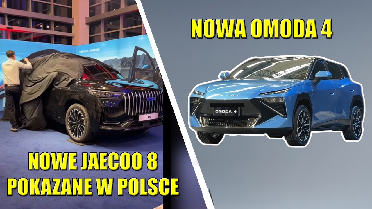 PREMIERA JAECOO 8 W POLSCE, NOWA OMODA 4, JETOUR W POLSCE, IZREAL OBAWIA SIĘ AUT Z CHIN (OJC NEWS#5)