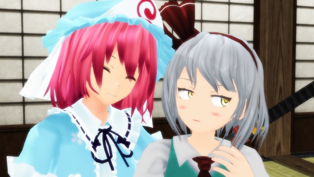 【東方MMD紙芝居】半霊ちゃんと愛の手料理